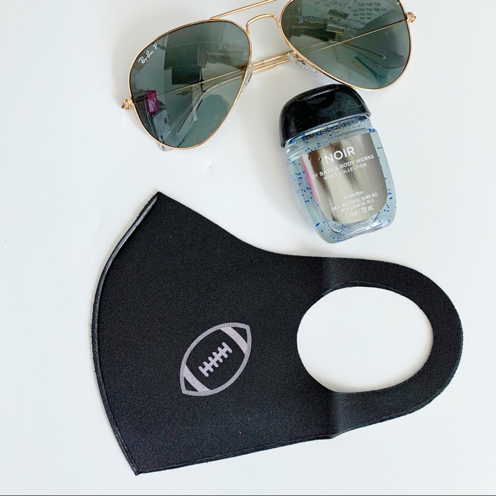 Football Face Mask - Black